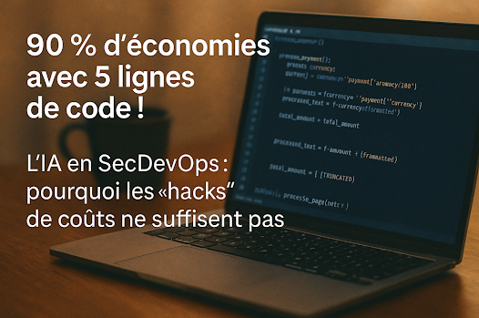 90 % d’économies avec 5 lignes de code!
